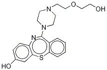 7-Hydroxy Quetiapine-D8 Structure
