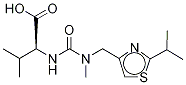 N-[[N-Methyl-N-[(2-isopropyl-1,1,1,3,3,3-D6]-4-thiazolyl)methyl)amino]carbonyl-L-valine Carboxylic Acid Structure