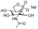 N-(Acetyl-d3)-D-glucosamine 6-Sulfate Sodium Salt Struktur