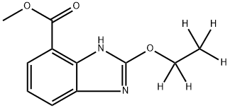 2-Ethoxy-3H-benzimidazole-4-carboxylic Acid Methyl Ester-d5 Structure