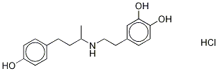 rac Dobutamine-d4 Hydrochloride Struktur
