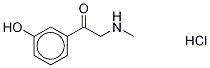 Phenylephrone-d3 Hydrochloride
 Structure