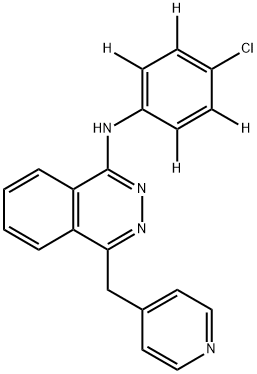 Vatalanib-d4 Dihydrochloride, 1246820-27-8, 结构式