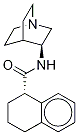 (1S)-N-(3S)-1-Azabicyclo[2.2.2]oct-3-yl-1,2,3,4-tetrahydro-1-naphthalenecarboxaMide-d1, 1330266-39-1, 结构式