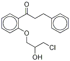 DepropylaMino Chloro Propafenone-d5 Structure