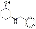 rac-cis-3-[(PhenylMethyl)aMino]cyclohexanol Structure