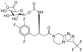 Sitagliptin CarbaMoyl β-D-Glucuronide Methyl Ester|