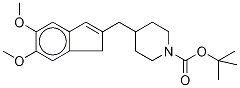 1-Deoxo-1,2-dehydro-N-desbenzyl-N-tert-butyloxycarbonyl Donepezil 结构式