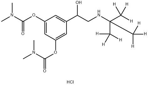 BaMbuterol-d9 Hydrochloride Struktur