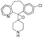 Desloratadine Epoxide 化学構造式