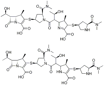 MeropeneM DiMer IMpurity
(Mixture of double bond isoMers)
Discontinued 结构式