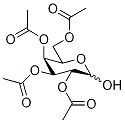 2,3,4,6-Tetra-O-acetyl-D-galactopyranose (~2:3 α/β Mixture) Structure