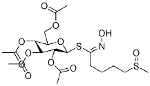 4-Methylsulfinylbutyldesulfoglucosinolate-d5 Tetraacetate Struktur