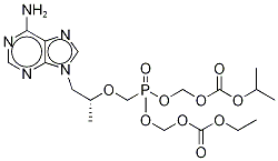 Tenofovir Disopropyl Ethyl Diester Struktur