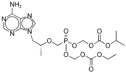 Tenofovir Disopropyl Ethyl Diester Structure