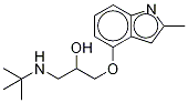 2-Debenzoyl rac Bopindolol-d9 Structure