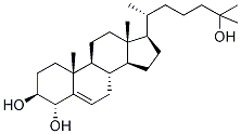4α,25-Dihydroxy Cholesterol Structure