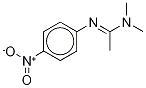 N,N-Dimethyl-N'-(4-nitrophenyl)-ethanimidamide-d6 Structure