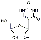 β-Pseudouridine-13C, 15N2 Structure