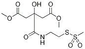 Citric Acid (3-Methanethiosulfonate Ethyl Amide) Structure