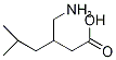 3-(AMinoMethyl)-5-Methylhexanoic Acid-d7 结构式