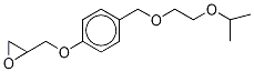 [[4-[[2-(1-Methylethoxy)ethoxy]methyl]phenoxy]methyl]-oxirane-d5 Structure