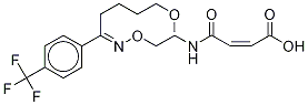 Fluvoxamine Maleic Acid Monoamide (Fluvoxamine Maleate Impurity) Structure