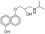 5-Hydroxy Propranolol-d5 Structure