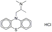 プロメタジン-D6塩酸塩 化学構造式
