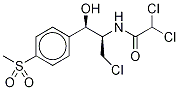 Florfenicol Chloro Analogue Structure