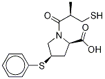 Zofenoprilat-d5 Structure