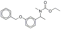 N-[1-(3’-Benzyloxyphenyl)ethyl]-N-(methyl-d3)-O-ethylcarbamate Structure
