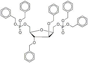 2,5-Anhydro-3,4-dibenzyl-D-glucitol-1,6-bis-(dibenzylphosphate)