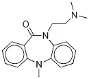 Dibenzepin-d3 Structure