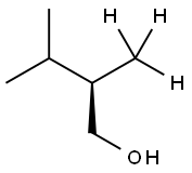 (2R)-2,3-Dimethyl-1-butanol-d3, 1329509-41-2, 结构式