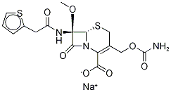 Cefoxitin-d3 Sodium Salt Structure