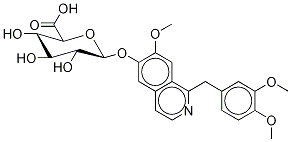 6-Demethyl Papaverine β-D-Glucuronide Struktur