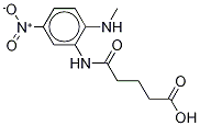 Glutaric Acid-2-methylamino-5-nitromonoanilide-d3 Structure
