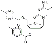 3’,5’-Di-p-toluoyl-2’-deoxycytidine-d3 Structure
