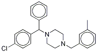 氯苯甲嗪D8盐酸盐, , 结构式