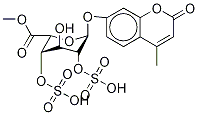 4-Methylumbelliferyl α-L-Idopyranosiduronic Acid Methyl Ester 2,4-Disulfate
