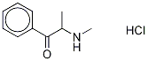 Methcathinone-d3 Hydrochloride Struktur