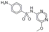 Sulfamonomethoxine-d4 Struktur