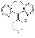 8-Dechloro-10-chloro-N-Methyl Desloratadine Struktur
