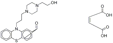 Acetophenazine-d4 DiMaleate Struktur