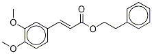 Caffeic Acid Benzyl Ester-d5 Struktur