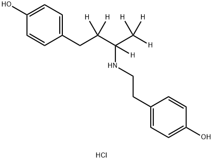 Dehydroxy RactopaMine-d6  (Major) Hydrochloride Salt Structure
