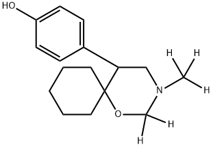 O-DesMethyl Venlafaxine Cyclic IMpurity-d5,1346598-83-1,结构式
