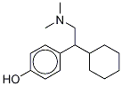 rac Deoxy-O-desMethyl Venlafaxine-d6 结构式