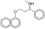 rac N-DeMethyl Dapoxetine-d3 Structure